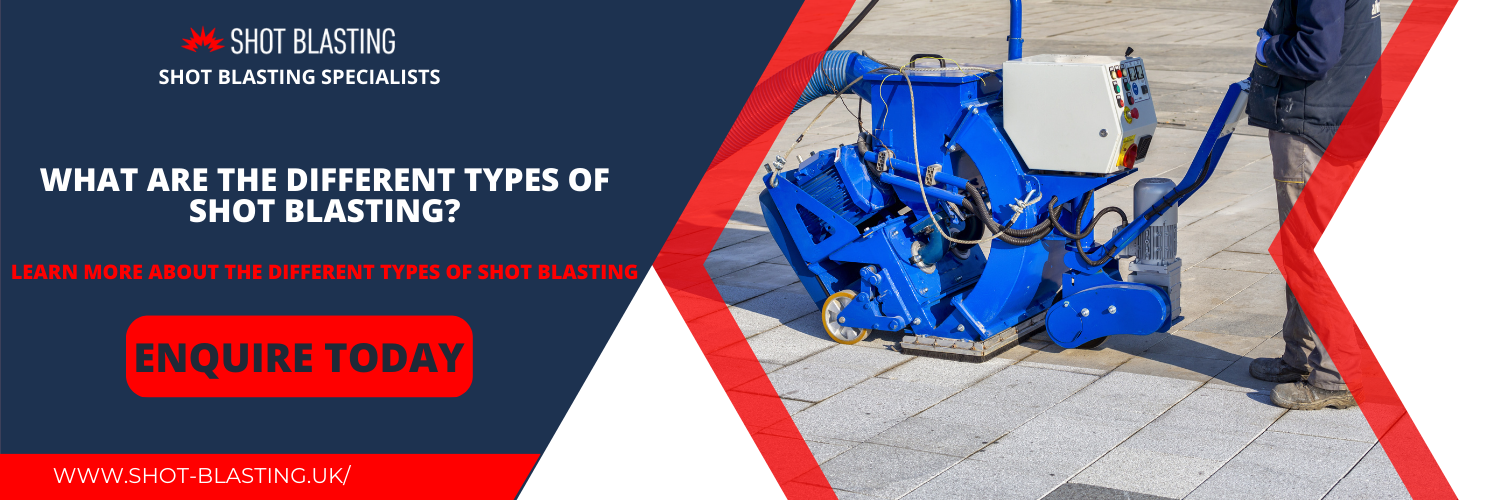 what are the different types of shot blasting?